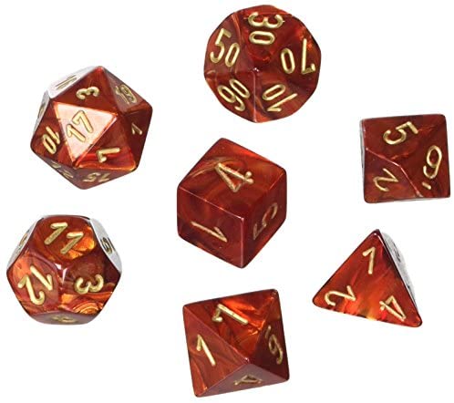 Chessex 7ct Dice Set Scarab