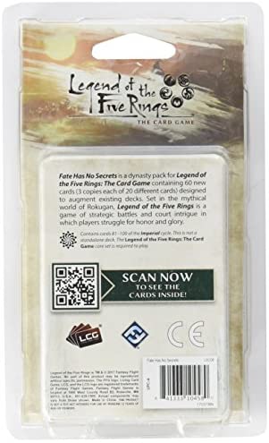 Legend Of The Five Rings LCG Fate Has No Secrets