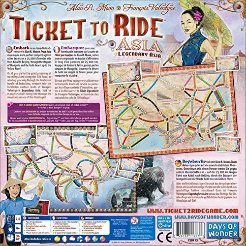 Ticket To Ride Asia