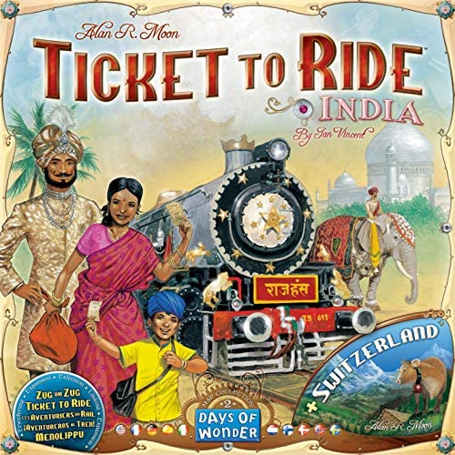 Ticket To Ride India Plus Switzerland