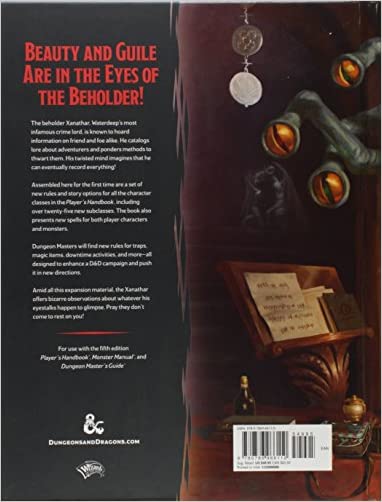 DND 5th Ed Xanathar's Guide To Everything