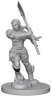 Pathfinder Deep Cuts Unpainted Miniatures W1 Half Orc Female Barbarian