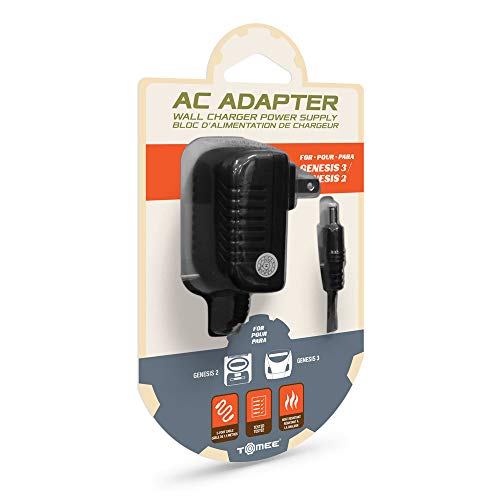 Tomee AC Adapter for Sega Genesis Genesis  Gen 2 and 3