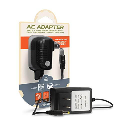 Tomee AC Adapter for Sega Genesis Genesis  Gen 2 and 3