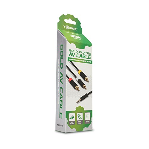 Tomee Gold Plated AV Cable for Xbox 360 E