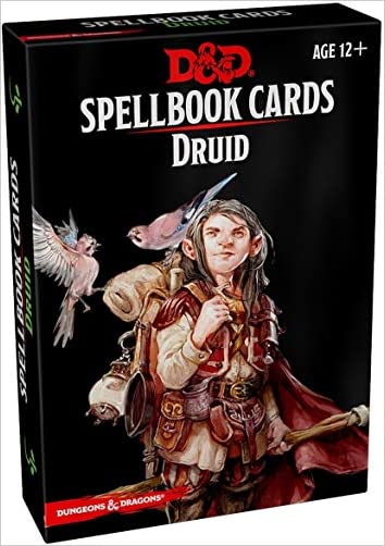 DND Next Spell Cards Druid Deck