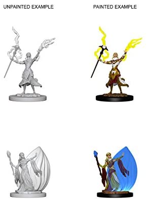 DND Nolzur's Marvelous Miniatures W3 Elf Female Wizard