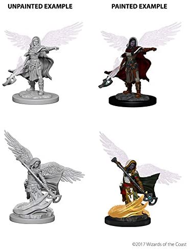 DND Nolzur's Marvelous Miniatures W4 Aasimar Female Wizard