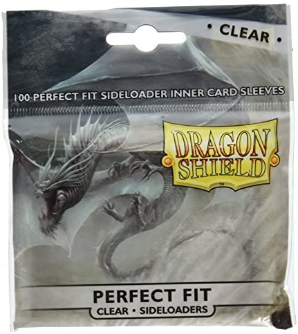 Dragon Shield Perfect Fit Sleeves Side Loading Clear