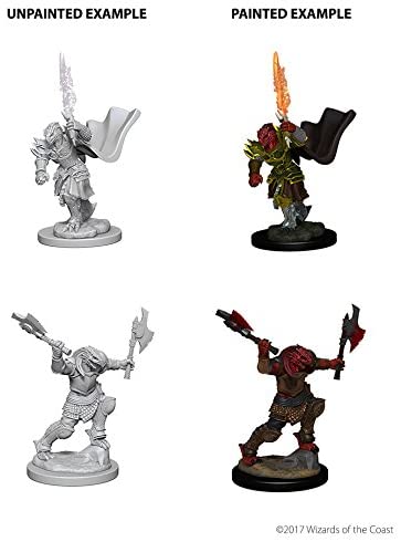 DND Nolzur's Marvelous Miniatures W4 Dragonborn Female Fighter