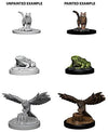 WizKids Deep Cuts Unpainted Miniatures W4 Familiars (Cat)
