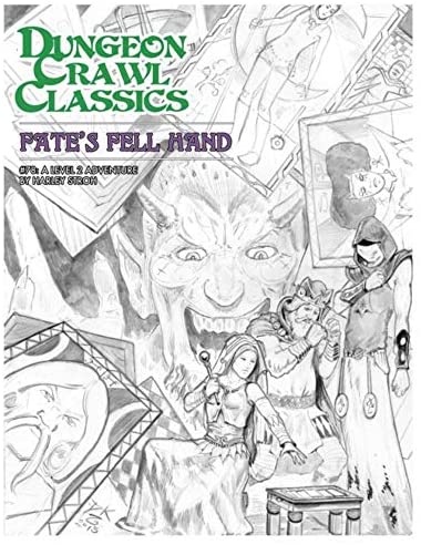DCC Adventure - #78 Fate's Fell Hand Sketch Cover