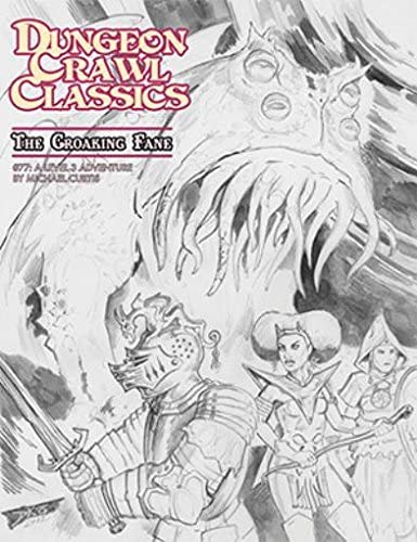 DCC Adventure - #77 The Croaking Fane Sketch Cover