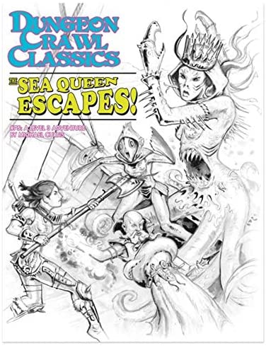 DCC Adventure - #75 The Sea Queen Escapes Sketch Cover