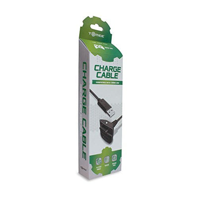 Tomee Controller Charge Cable for Xbox 360 Black