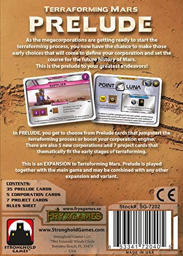 Terraforming Mars Prelude