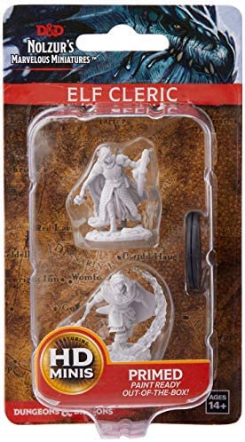 DND Nolzur's Marvelous Miniatures W5 Elf Male Cleric
