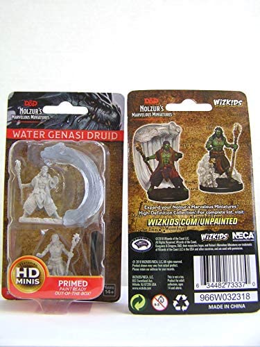 DND Nolzur's Marvelous Miniatures W5 Water Genasi Male Druid