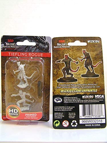 DND Nolzur's Marvelous Miniatures W5 Tiefling Male Rogue