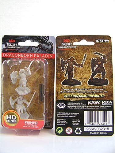 DND Nolzur's Marvelous Miniatures W5 Dragonborn Female Paladin