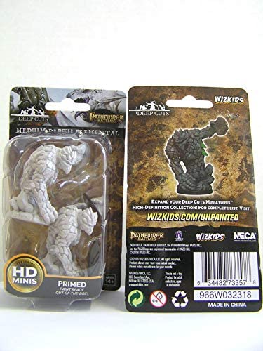 Pathfinder Deep Cuts Unpainted Miniatures W5 Medium Earth Elemental