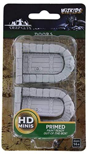 WizKids Deep Cuts Unpainted Miniatures W5 Doors