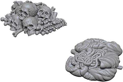WizKids Deep Cuts Unpainted Miniatures W6 Pile of Bones and Entrails