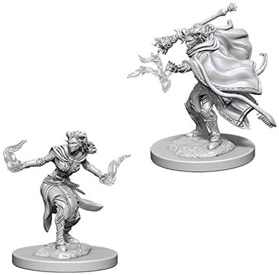 DND Nolzur's Marvelous Miniatures W6 Female Tiefling Warlock