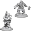 DND Nolzur's Marvelous Miniatures W6 Male Dwarf Barbarian