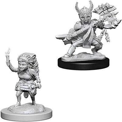 DND Nolzur's Marvelous Miniatures W6 Female Halfling Fighter
