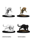 DND Nolzur's Marvelous Miniatures W6 Panther and Leopard