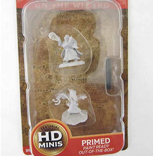 DND Nolzur's Marvelous Miniatures W6 Male Gnome Wizard