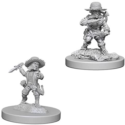 Pathfinder Deep Cuts Unpainted Miniatures W6 Male Halfling Rogue