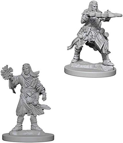 Pathfinder Deep Cuts Unpainted Miniatures W6 Male Human Wizard