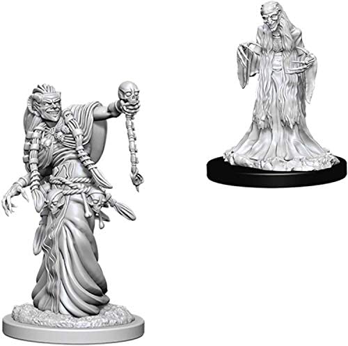 DND Nolzur's Marvelous Miniatures W6 Green Hag and Night Hag