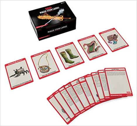 DND Next Magic Item Cards