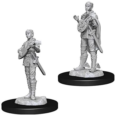 DND Nolzur's Marvelous Miniatures W7 Female Half Elf Bard