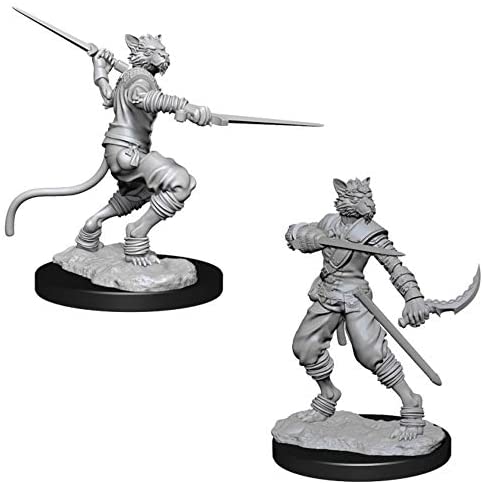 DND Nolzur's Marvelous Miniatures W7 Male Tabaxi Rogue