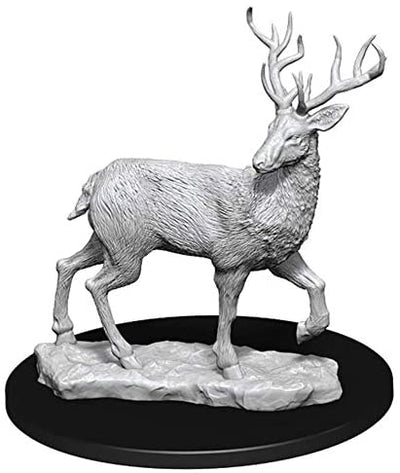 WizKids Deep Cuts Unpainted Miniatures W7 Stag