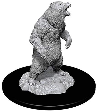 WizKids Deep Cuts Unpainted Miniatures W7 Grizzly