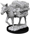 WizKids Deep Cuts Unpainted Miniatures W7 Pack Mule