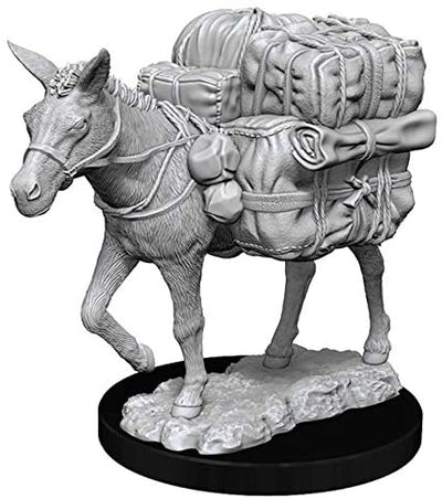 WizKids Deep Cuts Unpainted Miniatures W7 Pack Mule