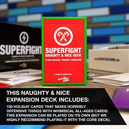 Superfight The Naughty and Nice Deck