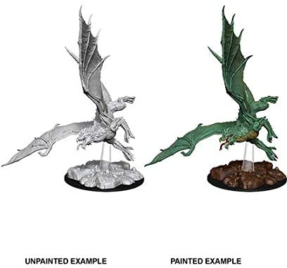 DND Nolzur's Marvelous Miniatures W8 Young Green Dragon
