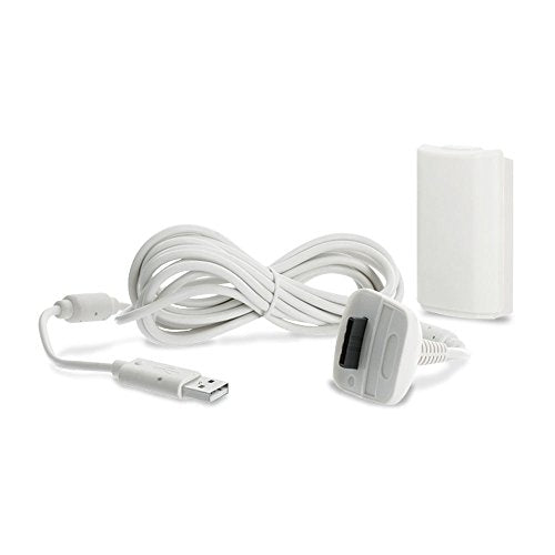 Tomee Stay N Play Controller Charge Kit for Xbox 360 White