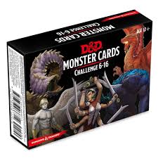 DND Next Monster Cards Challenge 6-16