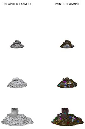 WizKids Deep Cuts Unpainted Miniatures W3 Treasure Piles