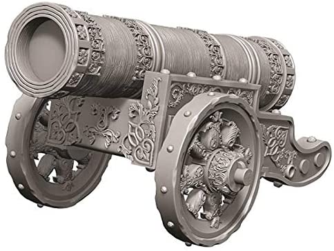 WizKids Deep Cuts Unpainted Miniatures W9 Large Cannon