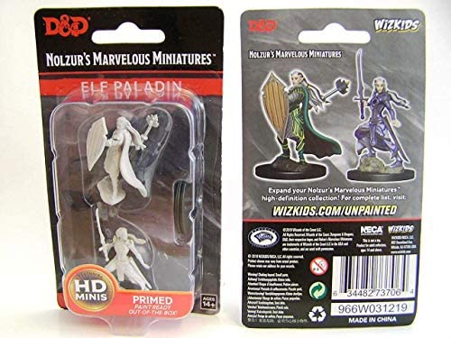DND Nolzur's Marvelous Miniatures W9 Female Elf Paladin