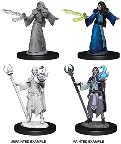 DND Nolzur's Marvelous Miniatures W9 Male Elf Wizard